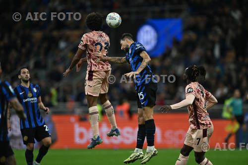 Torino Francesco Acerbi Inter Yann Karamoh Giuseppe Meazza match between   Inter 3-2 Torino Milano, Italy 