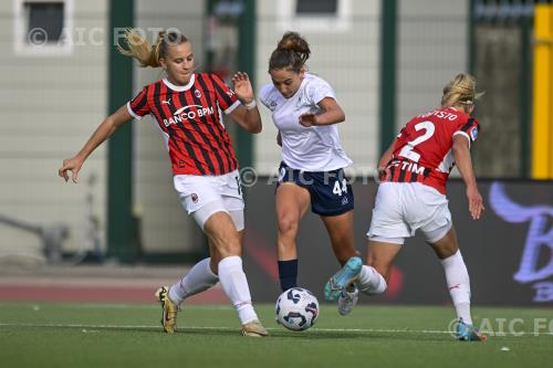 Napoli Women Nikola Karczewska Milan Women Emma Koivisto Giuseppe Piccolo match between Napoli Women 0-1 Milan Women Napoli, Italy 