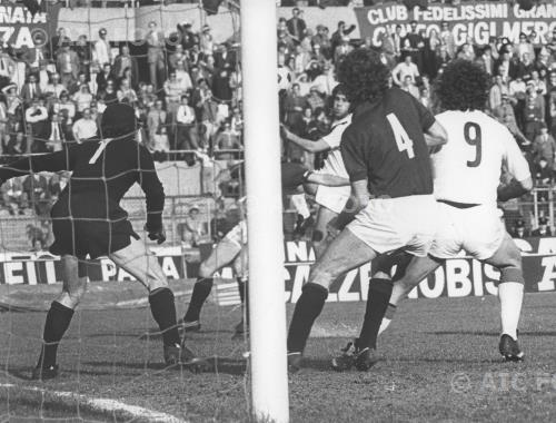 Torino Luciano Zecchini Torino Lionello Massimelli Italian championship  1973 1974 24°Day Municipal match between Torino 2-0 Bologna 