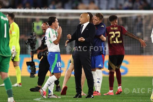 2024 UEFA Nations League 2024-2025 Olimpic final match between Italy 2-2 Belgium 