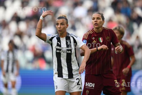 Juventus Women Elena Linari Roma Women 2024 Torino, Italy 