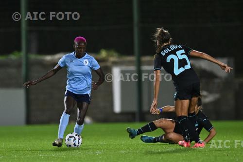 Napoli Women Flaminia Simonetti Lazio Women Eleonora Goldoni Mirko Fersini match between Lazio Women 0-0 Napoli  Women Formello, Italy 