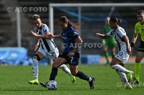 Juventus Women Haley Bugeja Inter Women Estelle Cascarino  match between Inter Women 0-0 Juventus Women Milano, Italy 