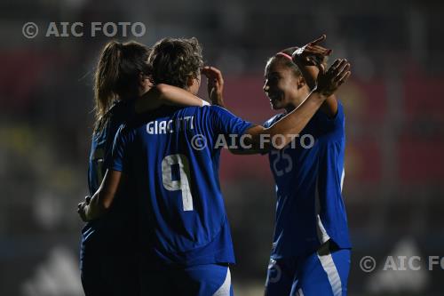 Italy Sofia Cantore Italy Eleonora Goldoni Tre Fontane match between  Italy Women 5-0 Malta Women Roma, Italy 