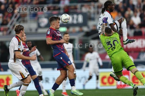 Bologna Kialonda Gaspar Lecce Wladimiro Falcone Renato Dall’Ara match between    Bologna 1-0 Lecce Bologna, Italy 