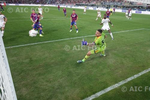 Bologna Wladimiro Falcone Lecce 2024 Bologna, Italy Goal 1-0 