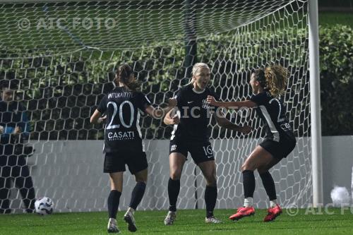 Como Women Ramona Petzelberger Como Women Liucija Vaitukaityte Mirko Fersini match between Lazio Women 1-2 Como Women Formello, Italy 