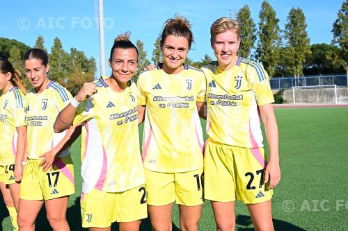 Juventus Women Cristiana Girelli Juventus Women Paulina Krumbiegel Giuseppe Piccolo match between Napoli Women 0-3 Juventus Women Napoli, Italy 