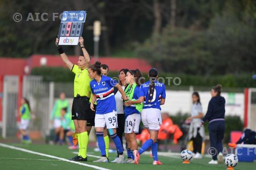 Sampdoria Women Victoria Marie Della Peruta Sampdoria Women 2024 Genova, Italy 