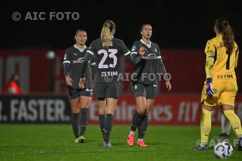 Milan Women Erin Cesarini Milan Women Laura Giuliani Peppino Vismara match between  Milan Women 1-0 Sassuolo Women Milano, Italy 