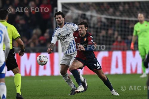 Genoa Patrick Cutrone Como 2024 Genova, Italy 