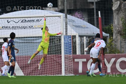 Fiorentina Women Hawa Cissoko Roma Women Camelia Ceasar Tre Fontane match between  Roma Women 1-0 Fiorentina Women Roma, Italy 