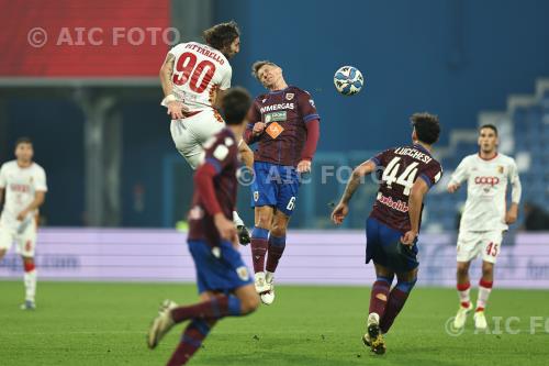 Catanzaro Leo Stulac Reggiana Lorenzo Lucchesi Mapei match between Reggiana 2-2 Catanzaro Reggio Emilia, Italy 