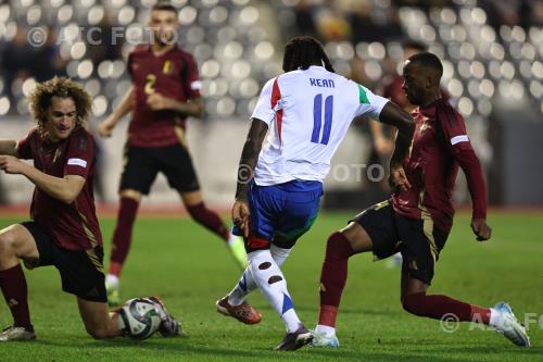 Belgium Moise Kean Italy Dodi Lukebakio final match between  Belgium 0-1 Italy Bruxelles, Belgium 