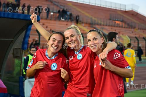 Napoli Women Matilde Lundorf Napoli Women Cecilie Sandvej Giuseppe Piccolo match between Napoli Women 0-0 Fiorentina Women Napoli, Italy 