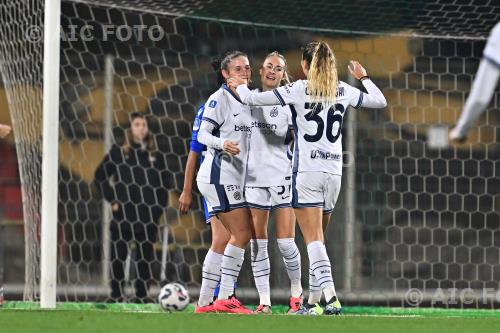 Inter Women Marie Detruyer Inter Women Michela Cambiaghi Sciorba match between Sampdoria Women 0-3 Inter Women Genova, Italy 