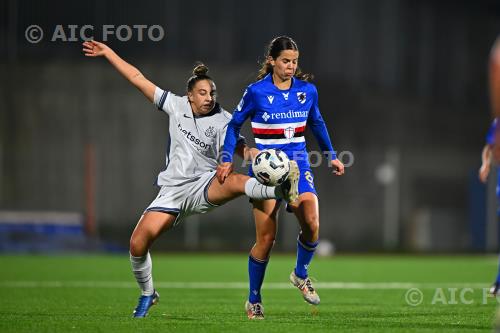 Inter Women Kiara Bercelli Sampdoria Women 2024 Genova, Italy 