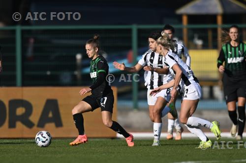 Sassuolo Women Eva Schatzer Juventus Women Alisha Lehmann Vittorio Pozzo Lamarmora match between Juventus Women 2-2 Sassuolo Women Biella, Italy 