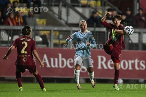 Roma Women Megan Connolly Lazio Women Moeka Minami Tre Fontane match between  Roma Women 2-1 Lazio Women Roma, Italy 