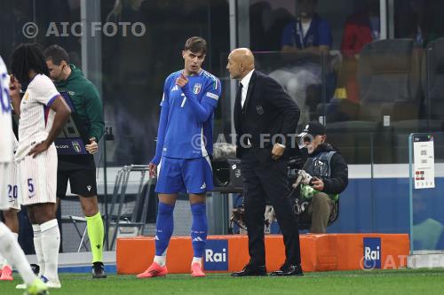 2024 UEFA Nations League 2024-2025 Giuseppe Meazza final match between  Italy  1-3 France 