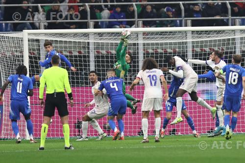 Italy Alessandro Buongiorno Italy William Saliba final match between  Italy  1-3 France Milano, Italy 