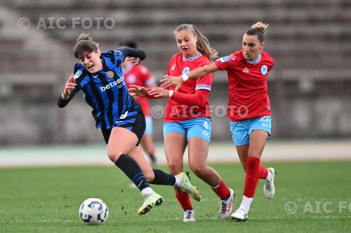 Inter Women Gloria Sliskovic Napoli Women Virginia Di Giammarino  match between Inter Women 1-0 Napoli Women Milano, Italy 