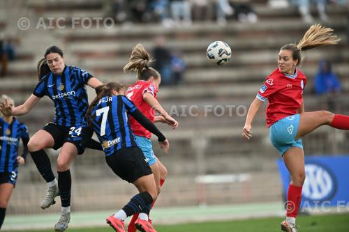 Inter Women Haley Bugeja Inter Women Cecilie Sandvej  match between Inter Women 1-0 Napoli Women Milano, Italy 