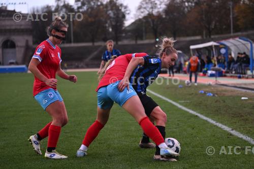 Inter Women Manuela Sciabica Napoli Women Michela Giordano  match between Inter Women 1-0 Napoli Women Milano, Italy 