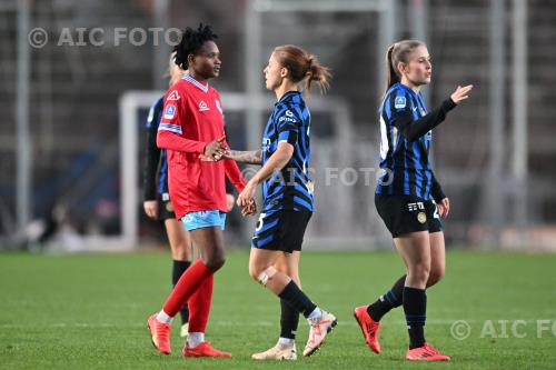 Napoli Women Beatrice Merlo Inter Women Marie Detruyer  match between Inter Women 1-0 Napoli Women Milano, Italy 