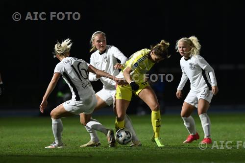 Como Women Tuva Sagen Como Women Cristiana Girelli Italian championship 2024 2025  Femminile 11°Day Ferruccio Trabattoni match between    Como Women 1-4 Juventus Women 