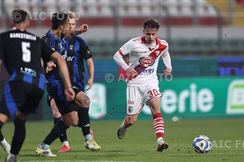 Mantova Antonio Caracciolo Pisa Malthe Hojholt Danilo Martelli match between  Mantova 2-3 Pisa Mantova, Italy 