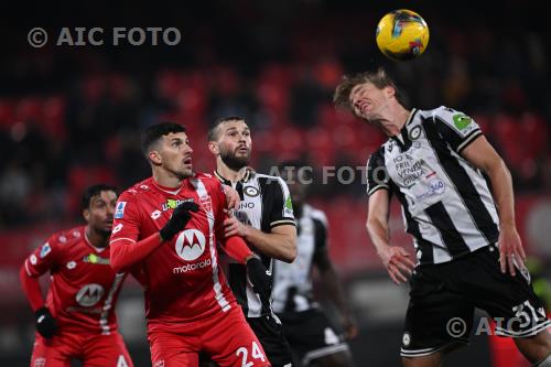 Monza Jesper Karlstrom Udinese Thomas Kristensen U-Power match between    Monza 1-2 Udinese BMonza, Italy 