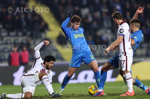 Torino Saba Goglichidze Empoli Karol Linetty Italian championship 2024 2025 15°Day Carlo Castellani match between    Empoli 0-1 Torino 