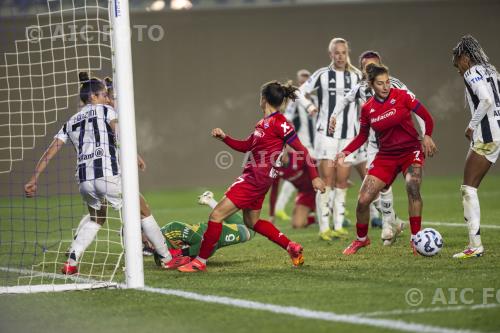 Fiorentina Women Miriam Longo Fiorentina Women Martina Lenzini Italian championship 2024 2025  Femminile 13°Day Curva Fiesole - Viola Park match between Fiorentina Women 0-3 Juventus Women 