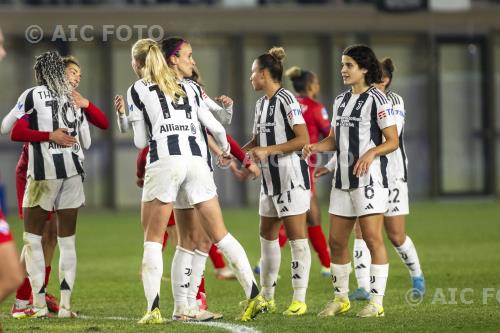 Juventus Women Amalie Vangsgaard Juventus Women Arianna Caruso Italian championship 2024 2025  Femminile 13°Day Curva Fiesole - Viola Park match between Fiorentina Women 0-3 Juventus Women 