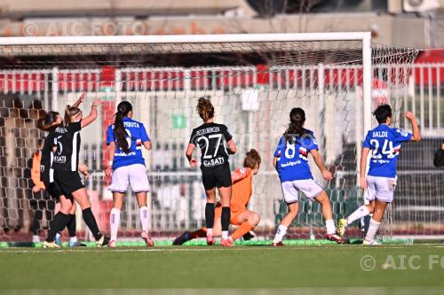 Sampdoria Women Astrid Gilardi Como Women 2024 Genova, Italy Goal 1-1 