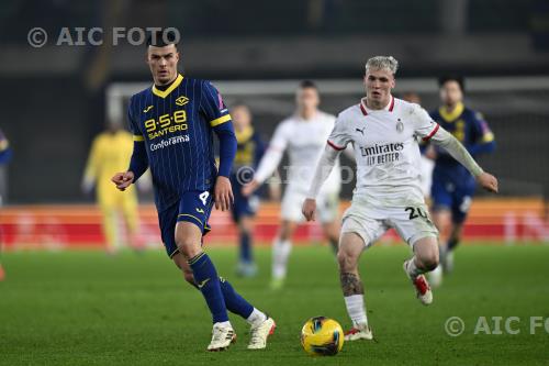 Hellas Verona Alex Jimenez Milan 2024 Verona, Italy 