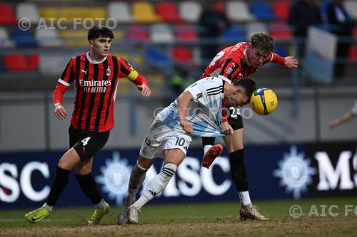 Milan Futuro Matteo Casarotto Virtus Entella Davide Bartesaghi ( photo by aicfoto)(ITALY) [0855] 