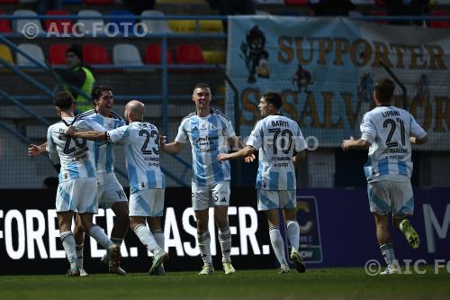 Virtus Entella 2024 Italian championship 2024 2025 Lega Pro 20°Day   Milan Futuro 1-2 Virtus Entella  at  Felice Chinett  Stadium 