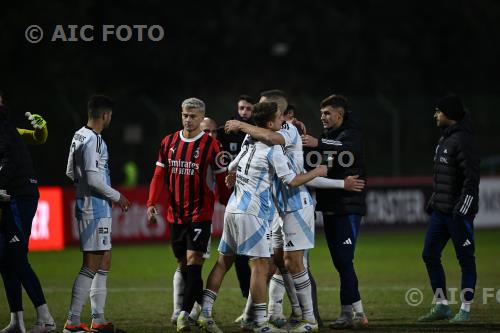 Virtus Entella 2024 Italian championship 2024 2025 Lega Pro 20°Day   Milan Futuro 1-2 Virtus Entella  at  Felice Chinett  Stadium 