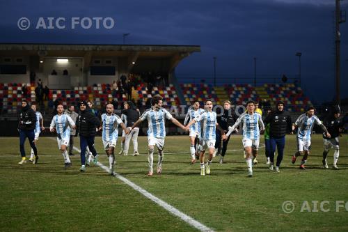 Virtus Entella 2024 Italian championship 2024 2025 Lega Pro 20°Day   Milan Futuro 1-2 Virtus Entella  at  Felice Chinett  Stadium 