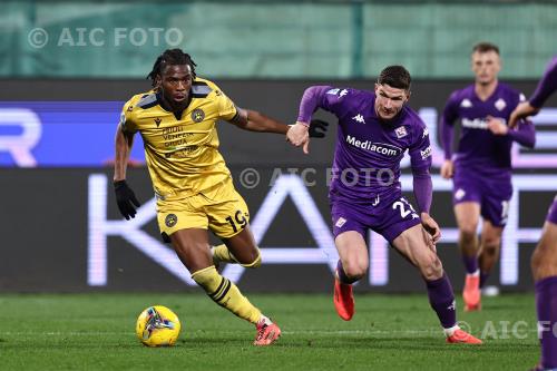 Udinese Robin Gosens Fiorentina 2024 Firenze, Italy 