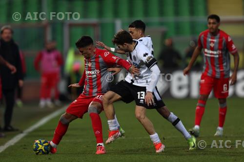 Cremonese Raffaele Celia Cesena Emanuele Adamo Orogel match between Cesena 0-1 Cremonese Cesena, Italy 