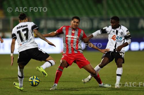 Cesena Charles Pickel Cremonese Augustus Kargbo Orogel match between Cesena 0-1 Cremonese Cesena, Italy 