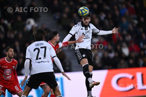 Spezia Alex Redolfi Mantova Cristiano Bani Alberto Picco match between Spezia 1-1 Mantova La Spezia, Italy 