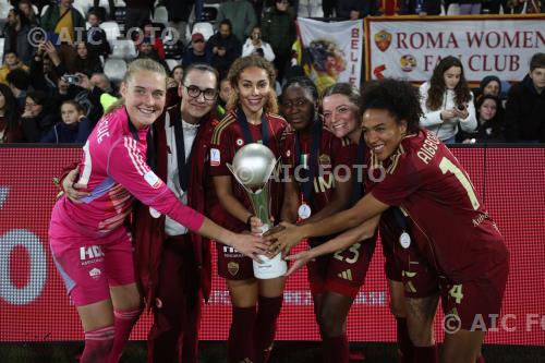 Roma Women Alaya Suphia Pilgrim Roma Women Hawa Cissoko Roma Women 2025 Italian championship 2024 2025  Femminile  Super Cup Final 