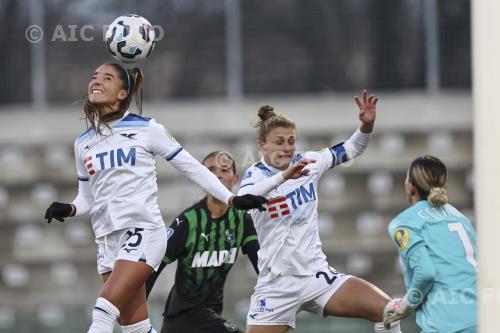 Lazio Women Francesca Pittaccio Lazio Women Sara Cetinja Enzo Ricci match between   Sassuolo Women 3-1 Lazio Women Sassuolo, Italy 