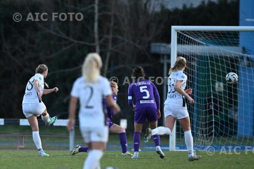 Como Women Stine Ballisage Pedersen Fiorentina Women 2025 Seregno, Italy Goal 1-0 