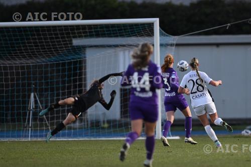 Como Women Stine Ballisage Pedersen Fiorentina Women 2025 Seregno, Italy Goal 2-0 