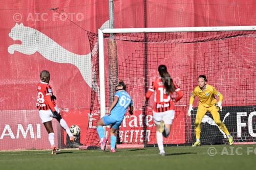 Milan Women Michela Giordano Napoli Women Doris Bacic Peppino Vismara match between  Milan Women 6-0 Napoli Women Milano, Italy 